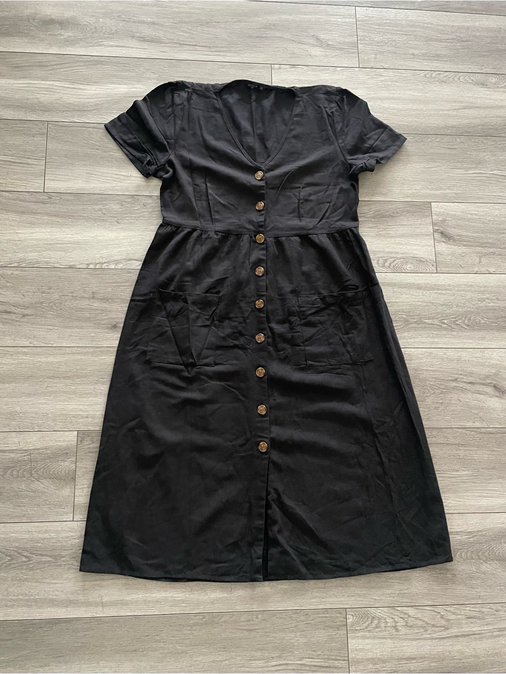 Button-Front Dress - Picture 5 of 5